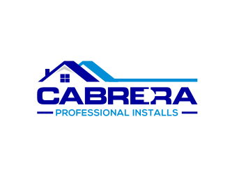 Cabrera Professional Installs  logo design by kimora