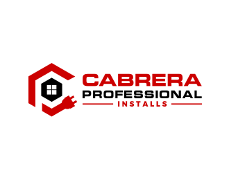 Cabrera Professional Installs  logo design by kimora