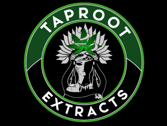 TapRoot Extracts logo design by axel182