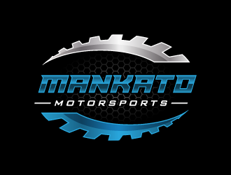 Mankato Motorsports logo design by pencilhand