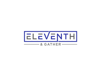 Eleventh & Gather logo design by johana