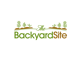 TheBackyardSite.com logo design by enzidesign