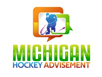 Michigan Hockey Advisement logo design by DreamLogoDesign