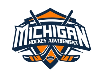 Michigan Hockey Advisement logo design by DreamLogoDesign