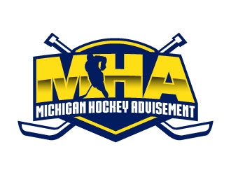 Michigan Hockey Advisement logo design by daywalker