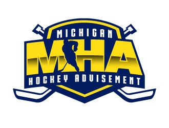 Michigan Hockey Advisement logo design by daywalker