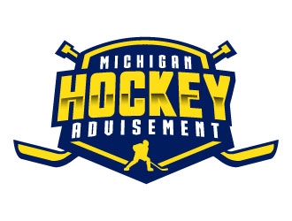 Michigan Hockey Advisement logo design by daywalker