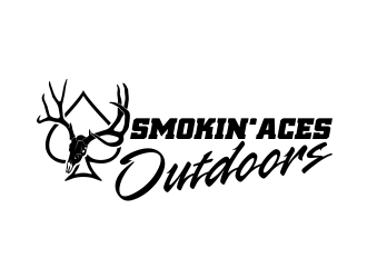 Smokin’ Aces Outdoors logo design by beejo