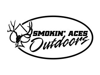 Smokin’ Aces Outdoors logo design by beejo