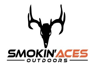 Smokin’ Aces Outdoors logo design by shravya