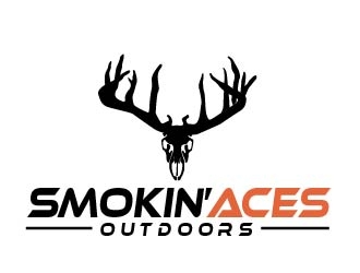 Smokin’ Aces Outdoors logo design by shravya