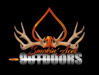Smokin’ Aces Outdoors logo design by Suvendu