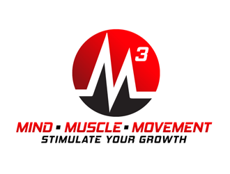 Mind Muscle Movement  logo design by megalogos