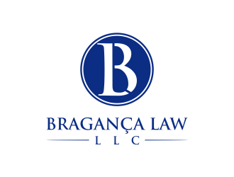 Bragança Law LLC logo design by cahyobragas