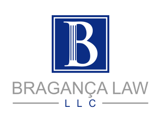 Bragança Law LLC logo design by cahyobragas
