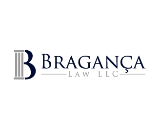 Bragança Law LLC logo design by ElonStark