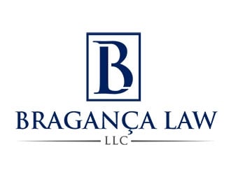 Bragança Law LLC logo design by damlogo