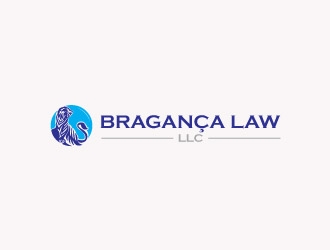 Bragança Law LLC logo design by zinnia