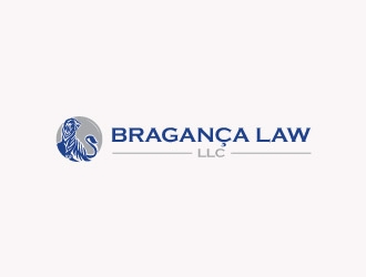 Bragança Law LLC logo design by zinnia