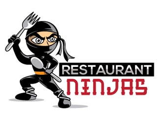 Restaurant Ninjas logo design by gogo