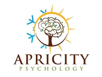 Apricity Psychology logo design by gogo