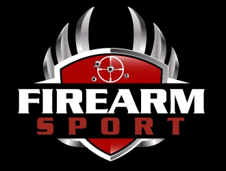 Firearm Sport logo design by ElonStark