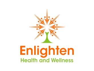Enlighten Health and Wellness logo design by cikiyunn
