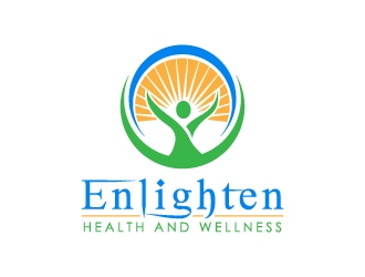 Enlighten Health and Wellness logo design by desynergy
