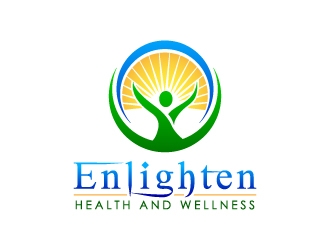 Enlighten Health and Wellness logo design by desynergy