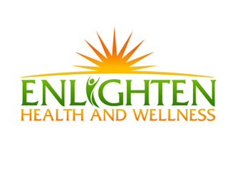 Enlighten Health and Wellness logo design by megalogos