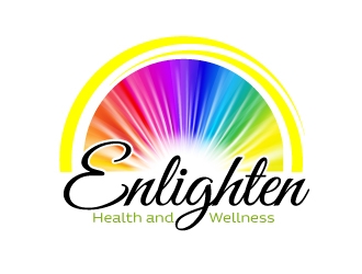 Enlighten Health and Wellness logo design by ElonStark