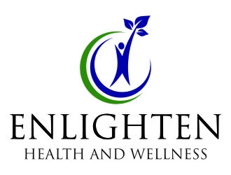 Enlighten Health and Wellness logo design by jetzu