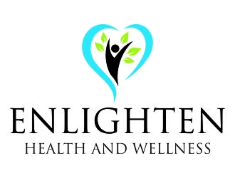 Enlighten Health and Wellness logo design by jetzu