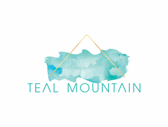 Teal Mountain logo design by hopee