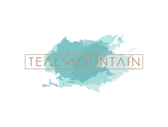 Teal Mountain logo design by cimot