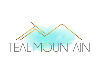 Teal Mountain logo design by cintoko