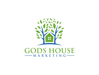 Gods House Marketing logo design by RIANW