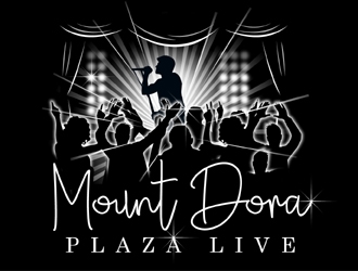Mount Dora Plaza Live  logo design by MAXR