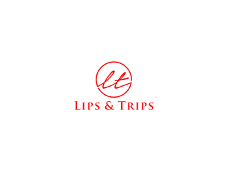 Lips & Trips logo design by logitec