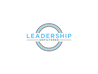 Leadership Unfiltered logo design by johana