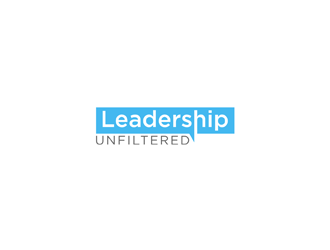 Leadership Unfiltered logo design by johana