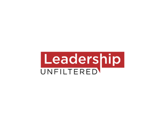Leadership Unfiltered logo design by johana