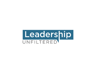 Leadership Unfiltered logo design by johana