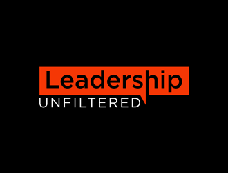 Leadership Unfiltered logo design by johana