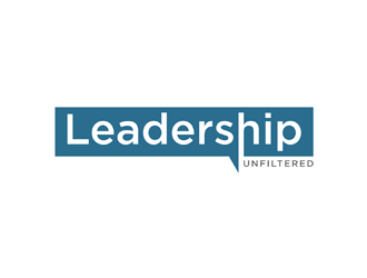 Leadership Unfiltered logo design by johana