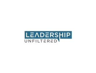 Leadership Unfiltered logo design by johana