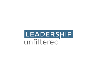 Leadership Unfiltered logo design by johana