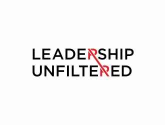 Leadership Unfiltered logo design by ammad