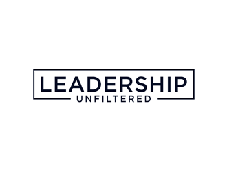 Leadership Unfiltered logo design by KQ5