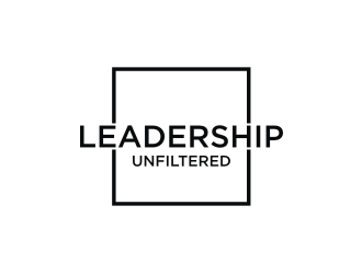 Leadership Unfiltered logo design by Adundas